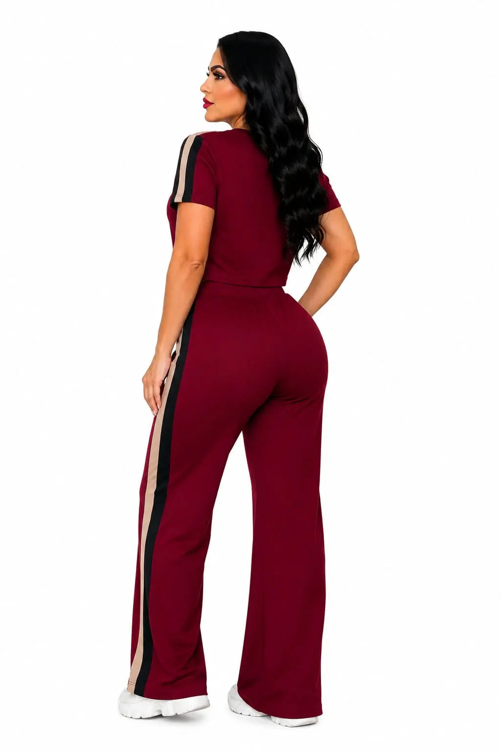 Conjunto Deportivo Dama de Franja Lateral