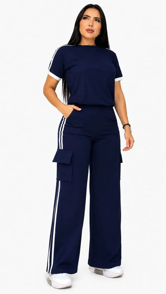 Conjunto Deportivo Dama · Pantalón Cargo