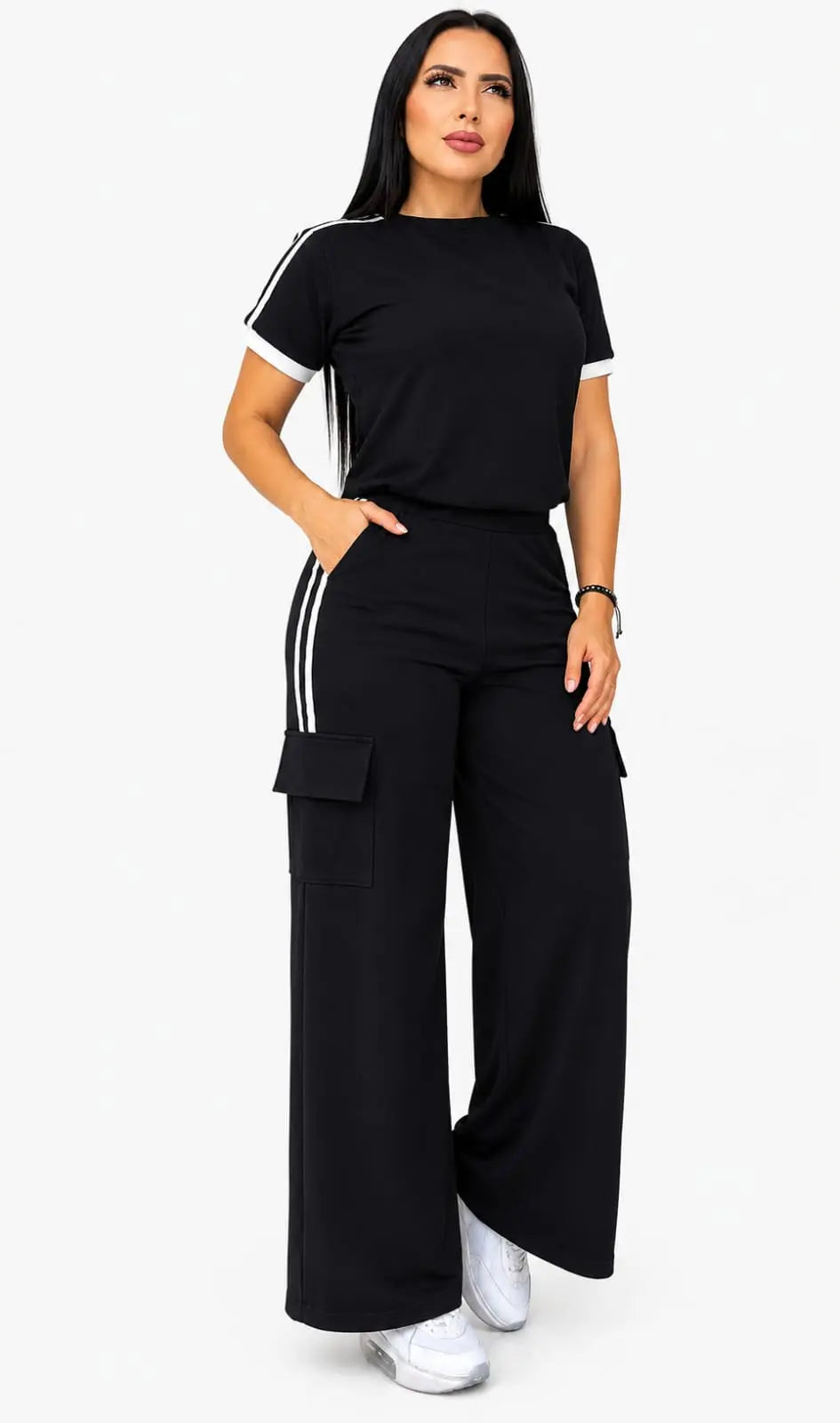 Conjunto Deportivo Dama · Pantalón Cargo