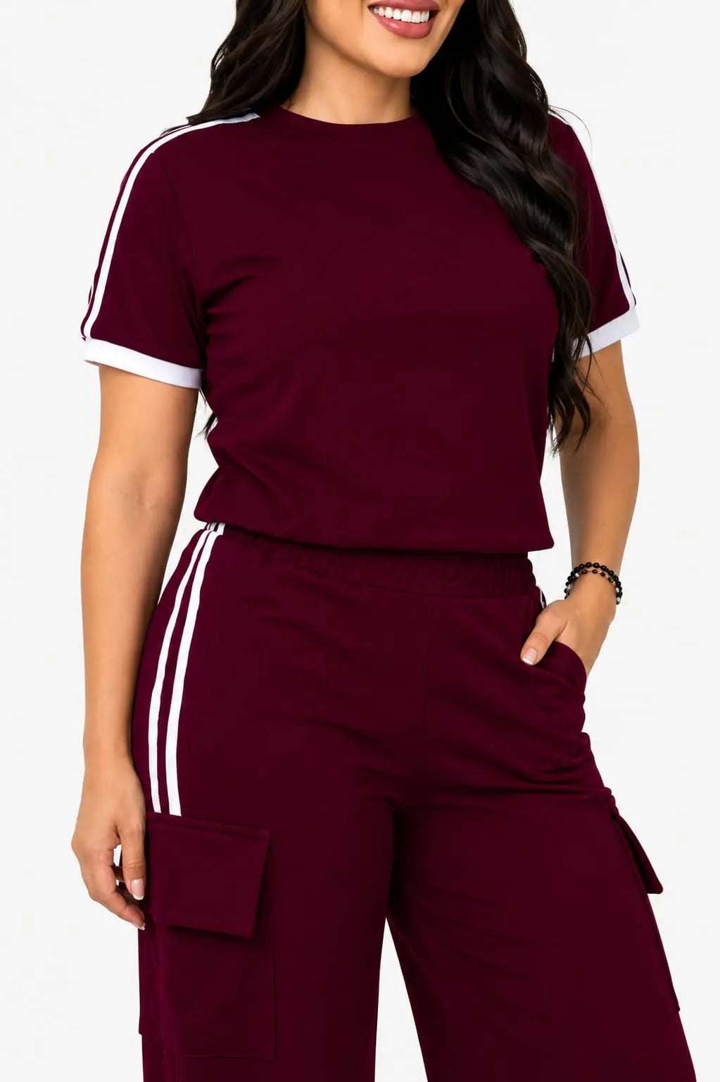 Conjunto Deportivo Dama · Pantalón Cargo