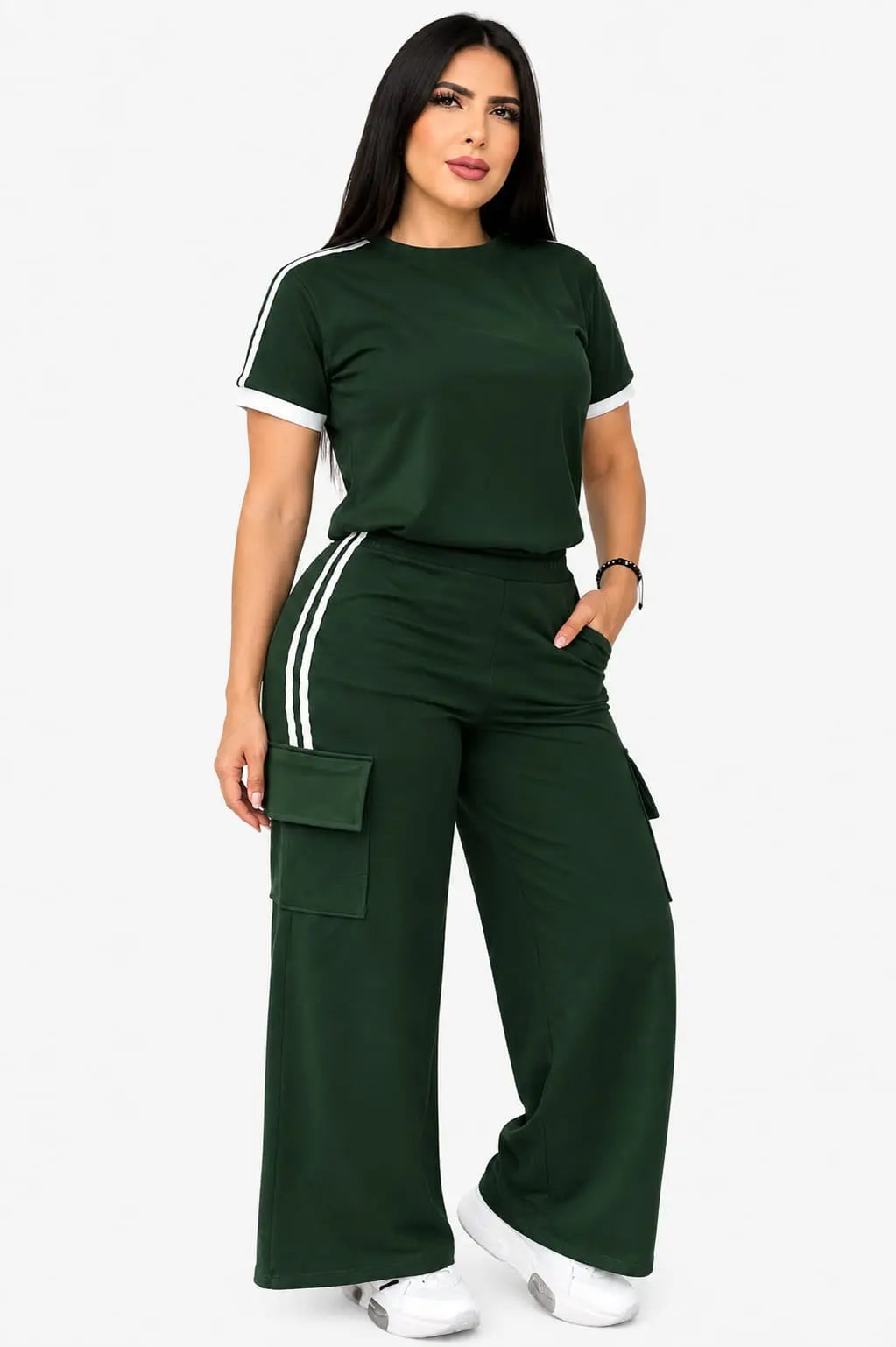 Conjunto Deportivo Dama · Pantalón Cargo