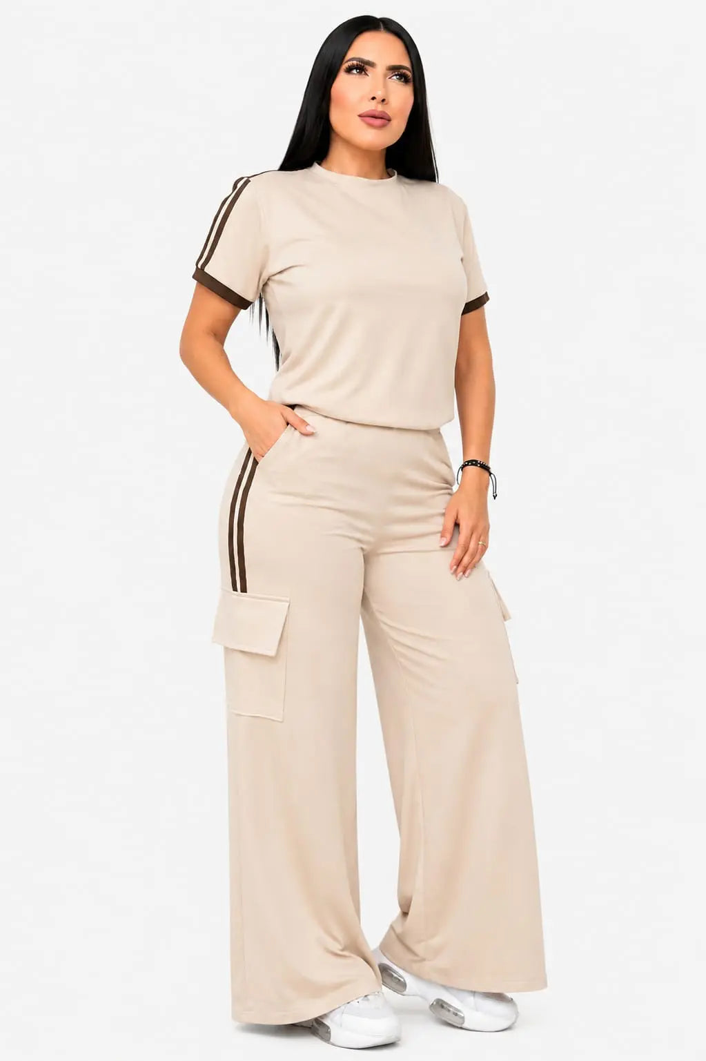Conjunto Deportivo Dama · Pantalón Cargo