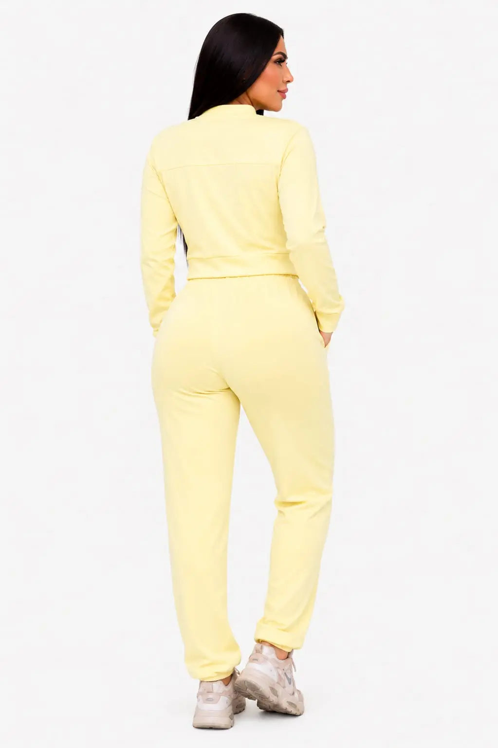 Conjunto Deportivo Dama · Chaqueta con Cierre + Pantalón